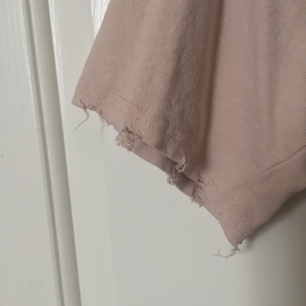 Topshop Destroyed Cutoff Tee - Picture 4 of 4